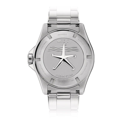 Mido Uhr Ocean Star 600 Chronometer COSC 43,5mm Blau Automatik Stahl M026.608.11.041.01