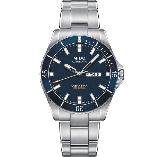 Mido Uhr Ocean Star Kaliber 80 Automatik Dreizeiger M026.430.11.041.00
