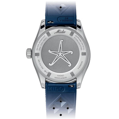 Mido Uhr Ocean Star Decompression Worldtimer Special Edition 40mm blau Automatik Stahl M026.829.17.041.00