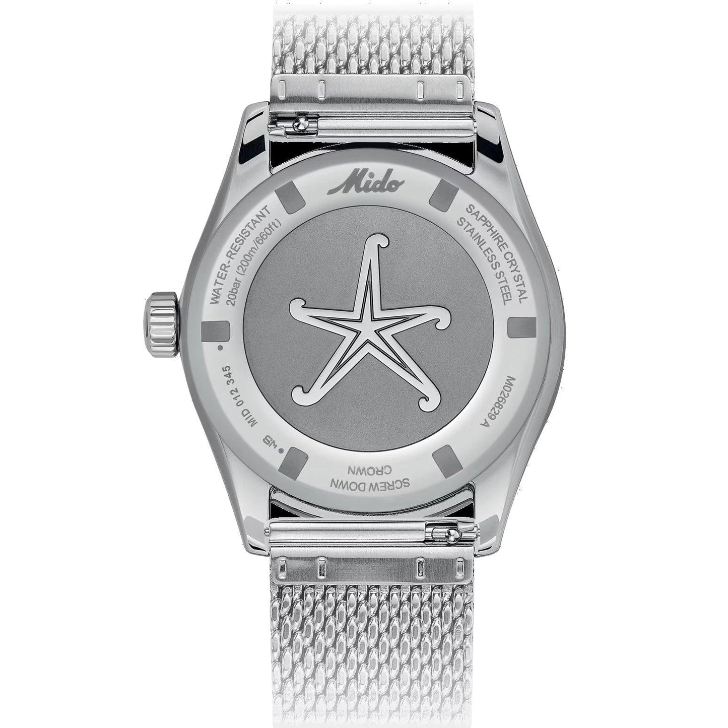 Mido Uhr Ocean Star Decompression Worldtimer Special Edition 40mm blau Automatik Stahl M026.829.17.041.00
