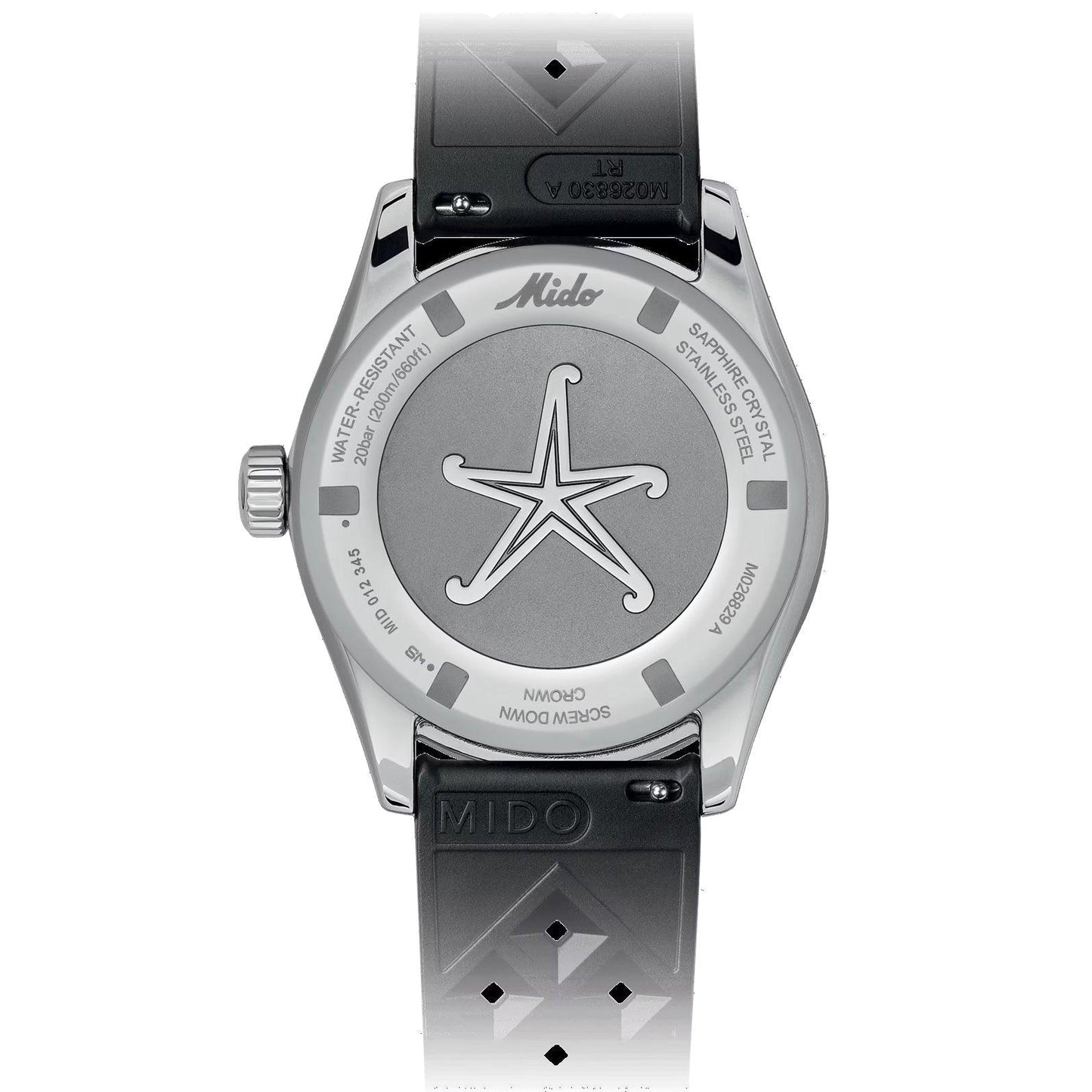 Mido Uhr Ocean Star Decompression Worldtimer Sonderedition 40mm schwarz Automatik Stahl M026.829.17.051.00