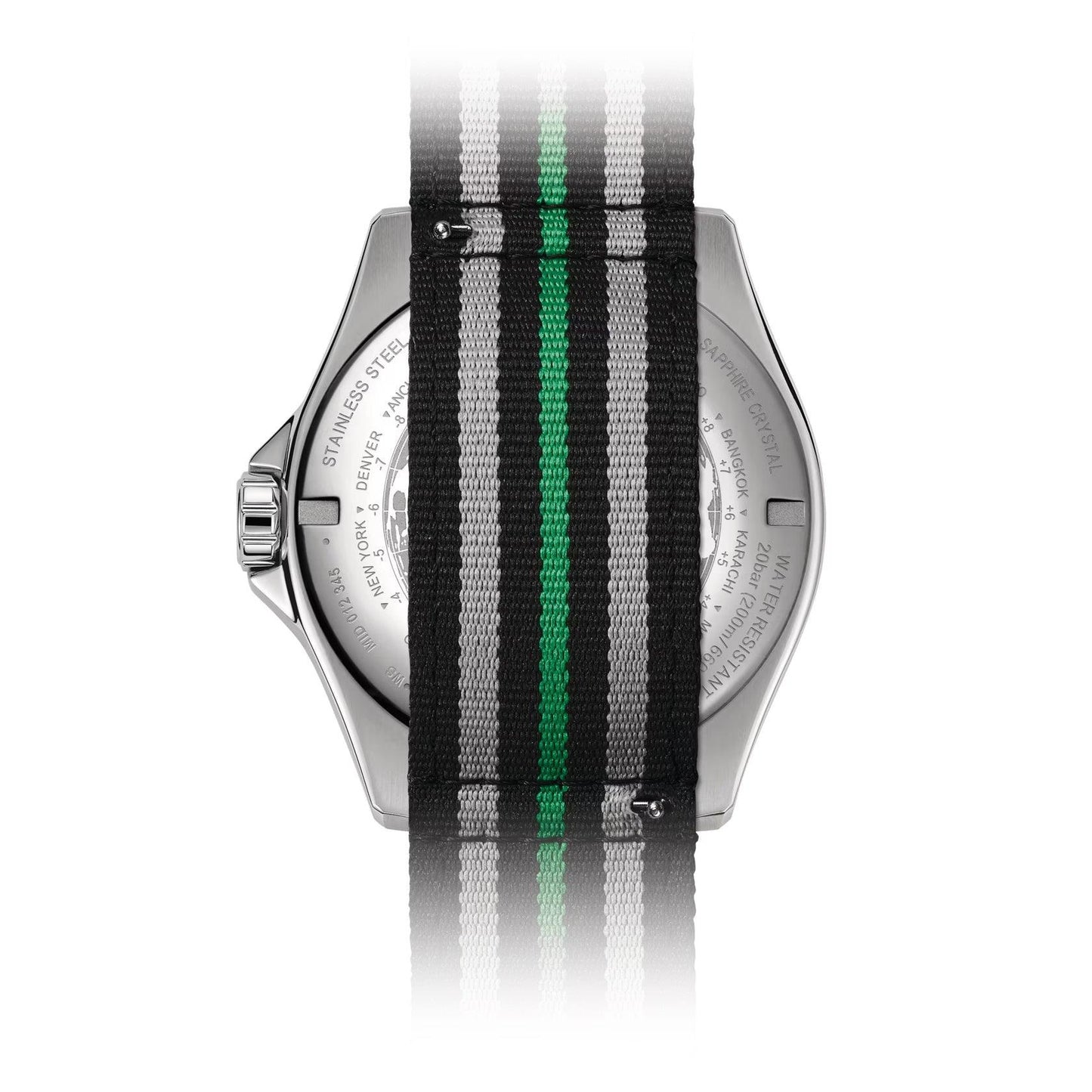 Mido Ocean Star GMT 44mm schwarze Automatikuhr Stahl Limited Edition 000/250 M026.629.11.051.03