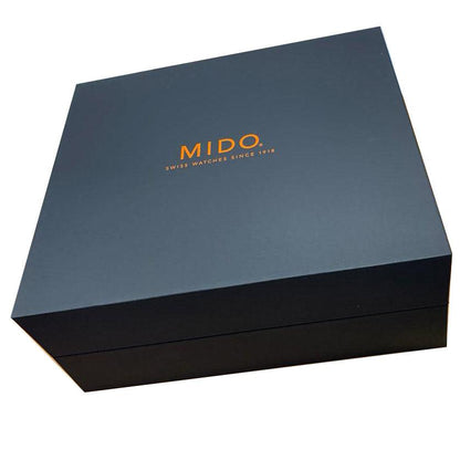 Mido Ocean Star GMT 44mm schwarze Automatikuhr Stahl Limited Edition 000/250 M026.629.11.051.03
