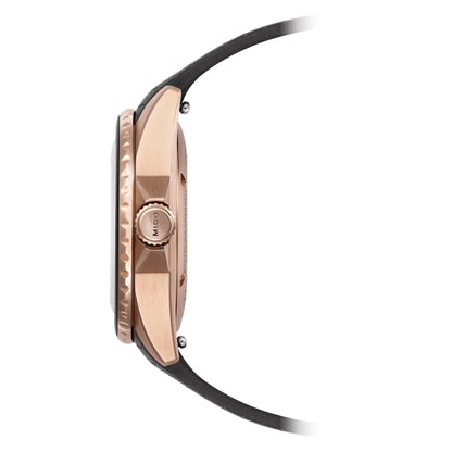 Mido Uhr Ocean Star Lady 36,5mm Schwarz Automatik Stahl PVD Roségold M026.207.37.056.00