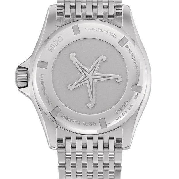 Mido Uhr Ocean Star Tribute blau 41mm Automatik Special Edition 75. Jubiläum Doppelarmband M026.830.11.041.00