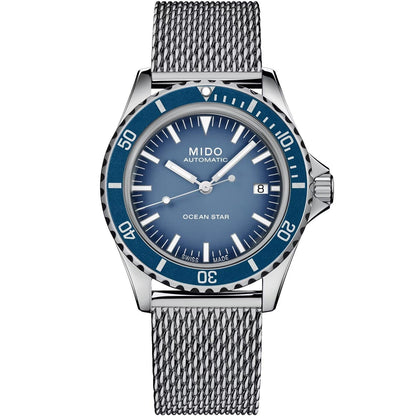 Mido Uhr Ocean Star Tribute Special Edition 40mm Blau Automatik Stahl M026.807.11.041.01