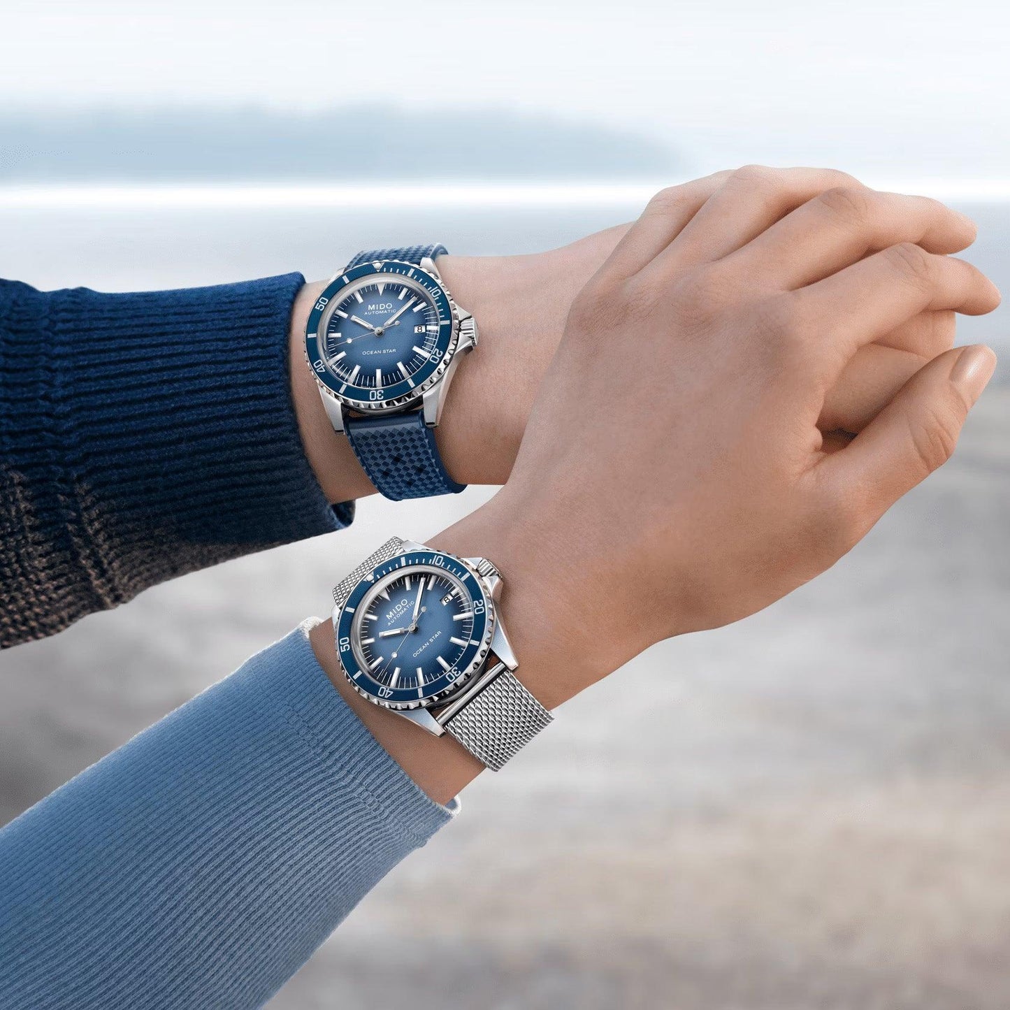 Mido Uhr Ocean Star Tribute Special Edition 40mm Blau Automatik Stahl M026.807.11.041.01