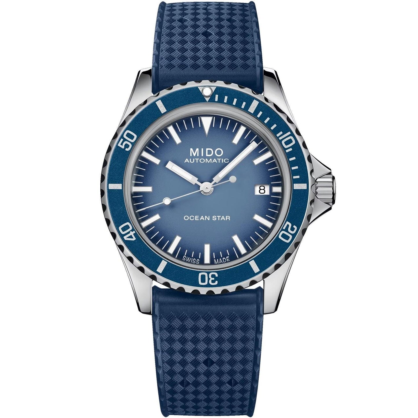 Mido Uhr Ocean Star Tribute Special Edition 40mm Blau Automatik Stahl M026.807.11.041.01