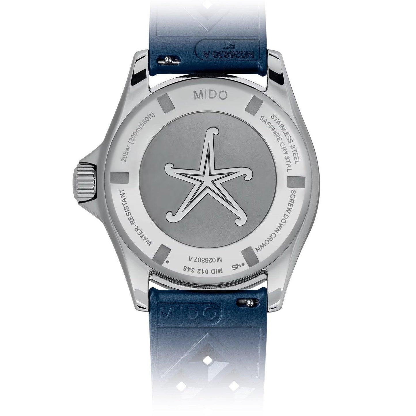 Mido Uhr Ocean Star Tribute Special Edition 40mm Blau Automatik Stahl M026.807.11.041.01