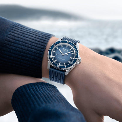 Mido Uhr Ocean Star Tribute Special Edition 40mm Blau Automatik Stahl M026.807.11.041.01
