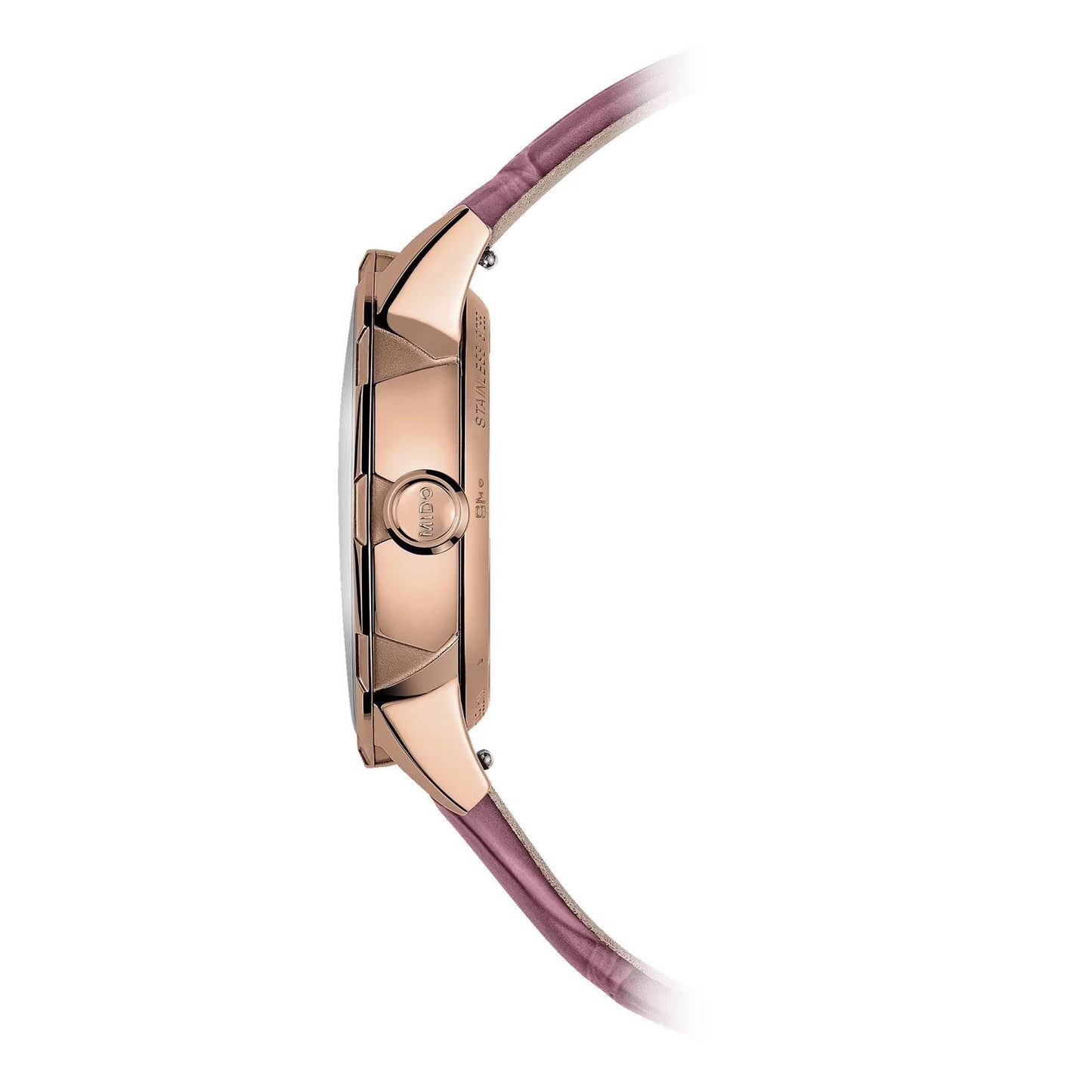 Mido Uhr Rainflower Night 34mm Perlmutt Diamanten Automatik Stahl PVD Roségold-Finish M043.207.36.106.00