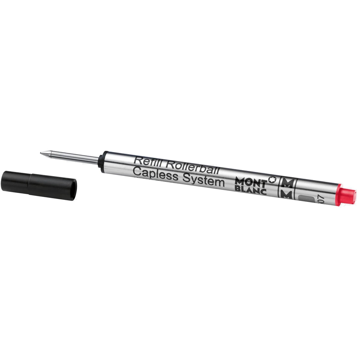 Montblanc 1 Nachfüllmine für Roller ohne Kappe mittel rot Modena Feder M 124518