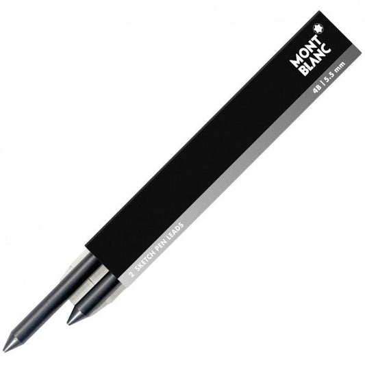 Montblanc 2 Minen 4B für Leonardo Sketch Pen 5,5mm 111756