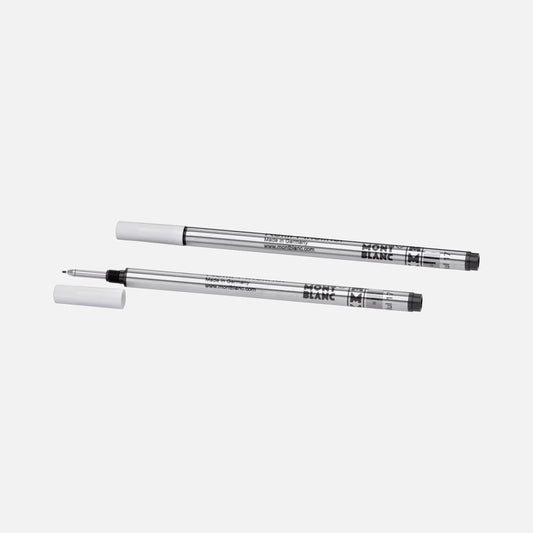 Montblanc 2 Fineliner-Minen, Stärke M, Mystery Black, Schwarz 128246