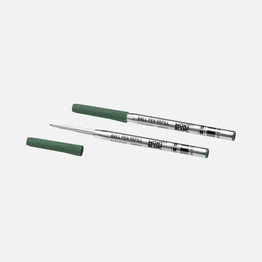 Montblanc 2 Kugelschreiberminen (M) Irish Green (Grün) 128217