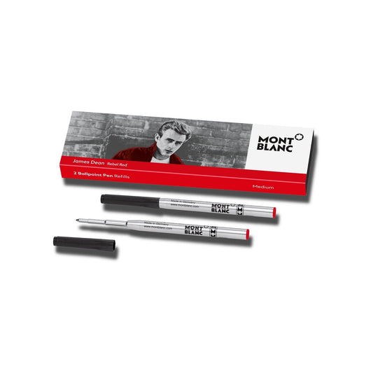 Montblanc 2 Kugelschreiberminen (M) James Dean Red (Rot) 118205