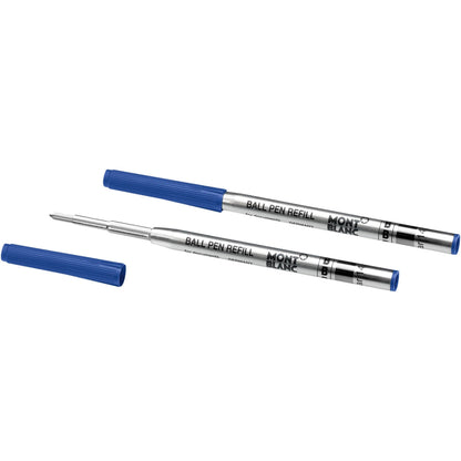 Montblanc 2 Kugelschreiber Minen, Groß, Royal Blue Blau, 128215