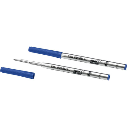 Montblanc 2 Kugelschreiber Minen M Königsblau 128214