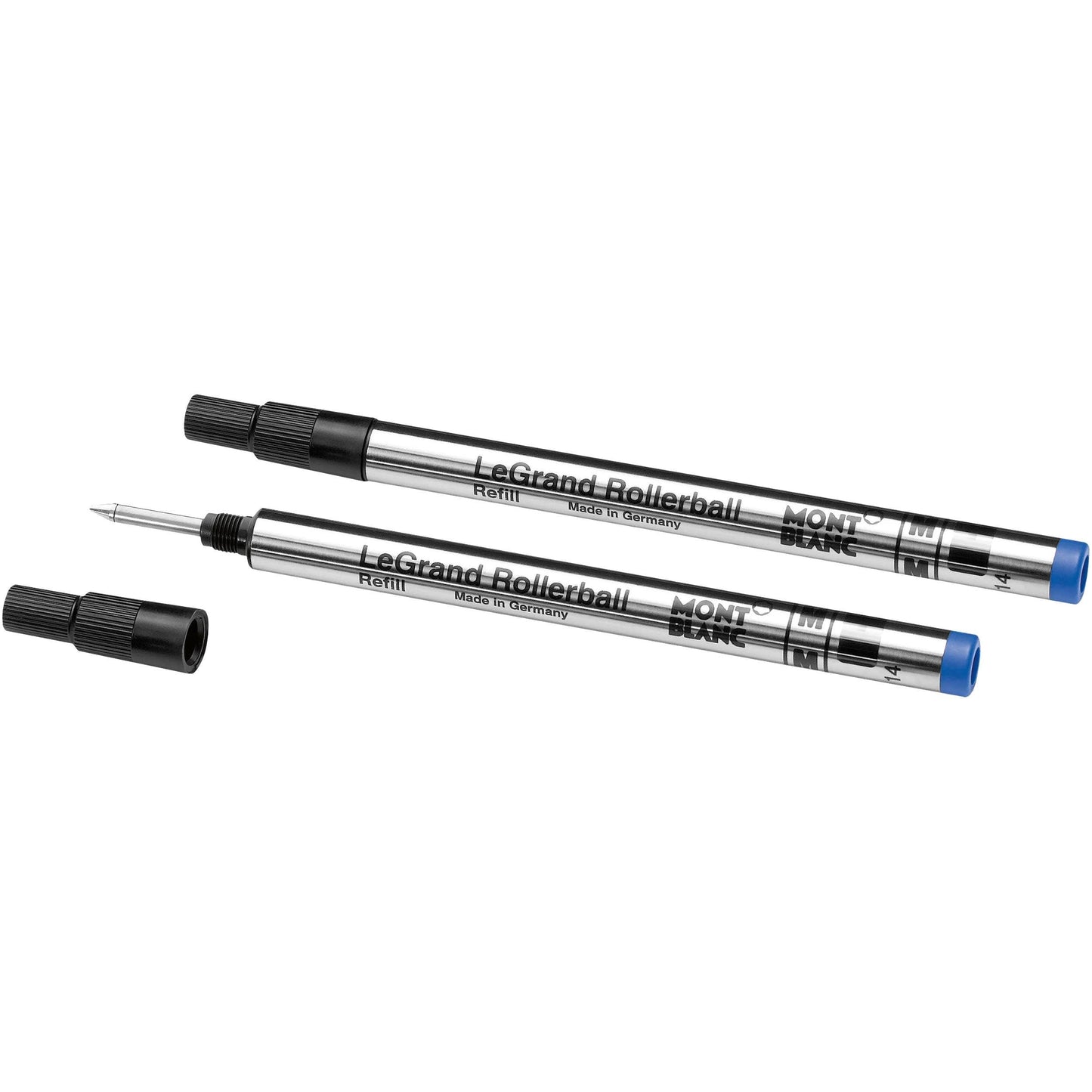 Montblanc 2 Rollerball-Minen LeGrand (M) Royalblau 128228