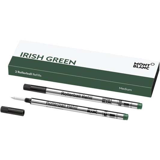 Montblanc 2 Rollerball-Minen Spitze M Irish Green grün 128235