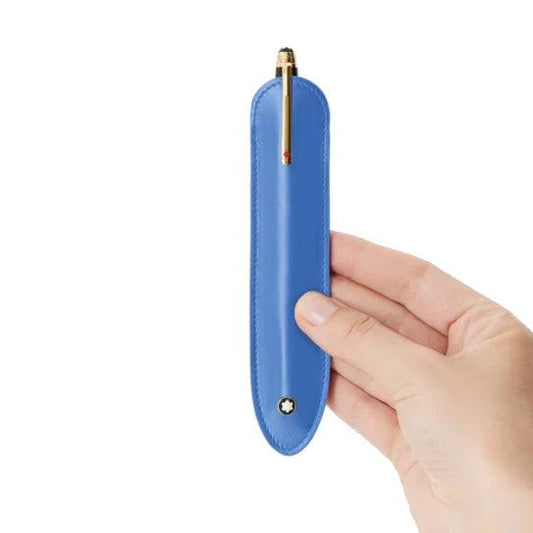 Montblanc Etui für 1 Schreibgerät Meisterstück Dusty Blue 198340