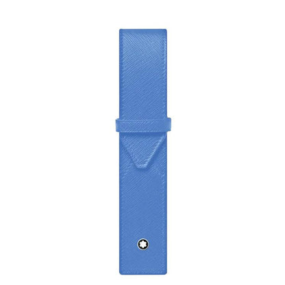 Montblanc Federmäppchen für 1 Schreibgerät Sartorial himmelblau 198253