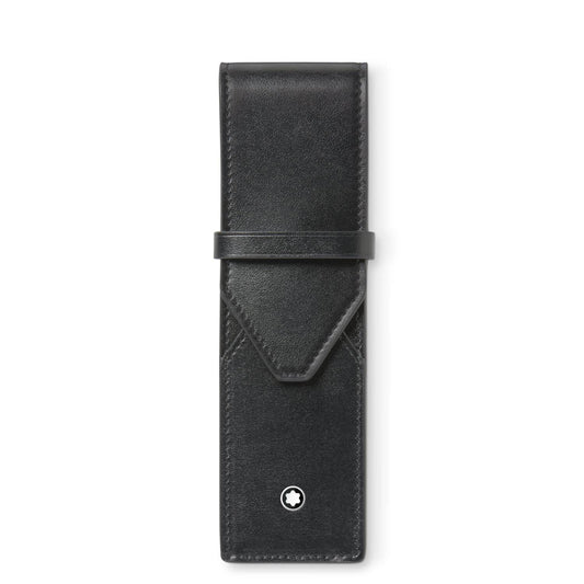 Montblanc Etui für 2 Schreibgeräte Meisterstück schwarz 198354