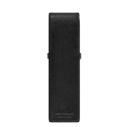 Montblanc Etui für 2 Schreibgeräte Montblanc Sartorial schwarz 130751