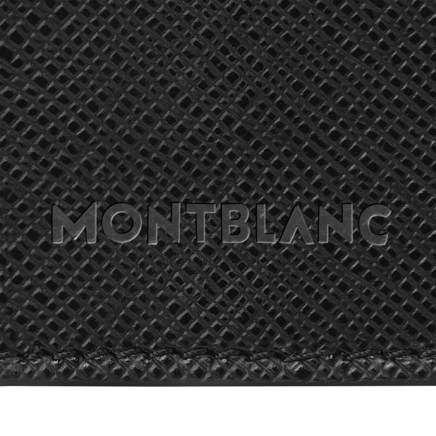 Montblanc Etui für 2 Schreibgeräte Montblanc Sartorial schwarz 130751