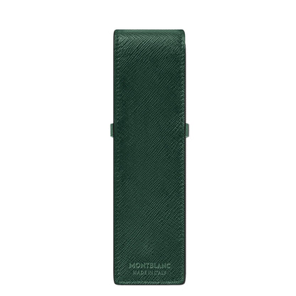 Montblanc Etui für 2 Schreibgeräte Montblanc Sartorial Grün 131205