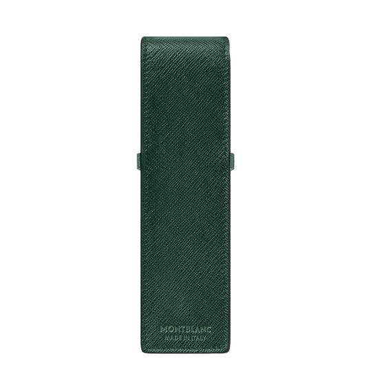 Montblanc Etui für 2 Schreibgeräte Montblanc Sartorial Grün 131205