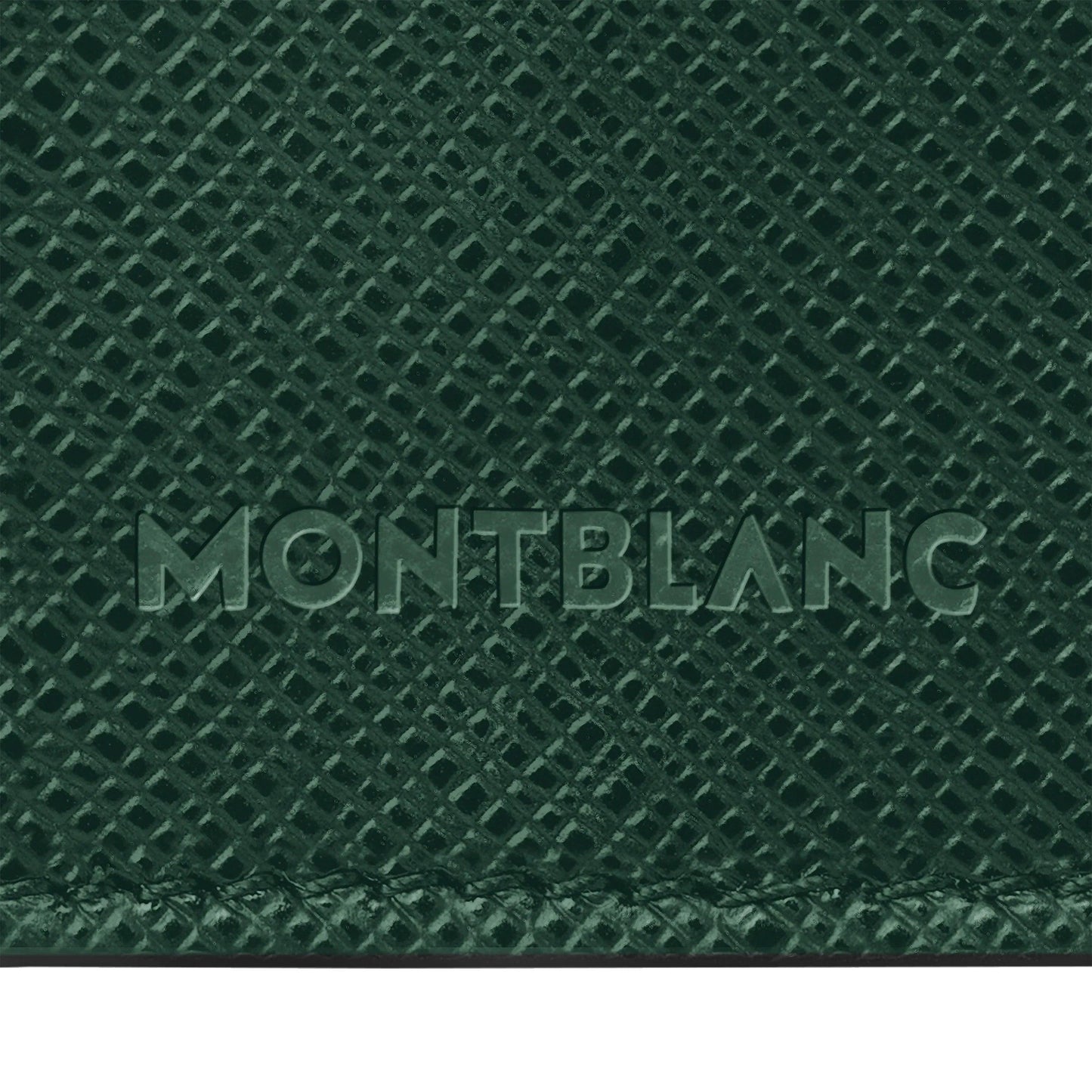 Montblanc Etui für 2 Schreibgeräte Montblanc Sartorial Grün 131205