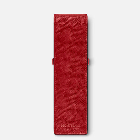 Montblanc Stifteetui für 2 Schreibgeräte Montblanc Sartorial rot 131204
