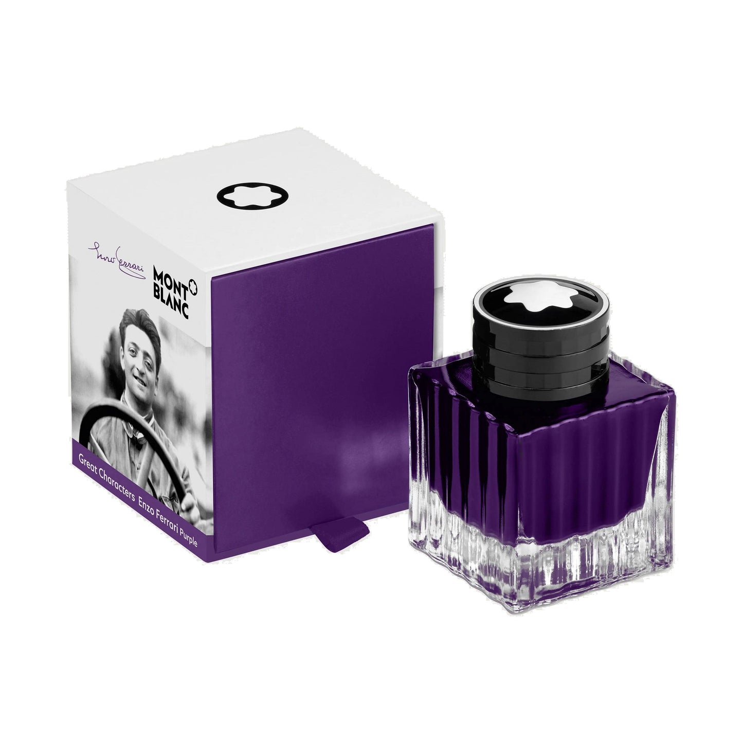 Montblanc Tintenfass 50ml Great Characters Enzo Ferrari Special Edition Violett 128080