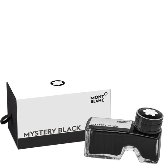 Montblanc Tintenfass 60ml Mystery Black Schwarz 128184