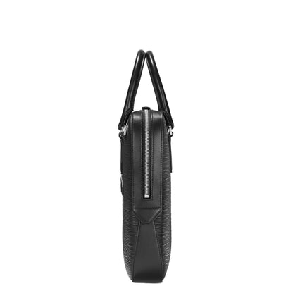 Montblanc Meisterstück 4810 schwarze schlanke Dokumententasche 130912