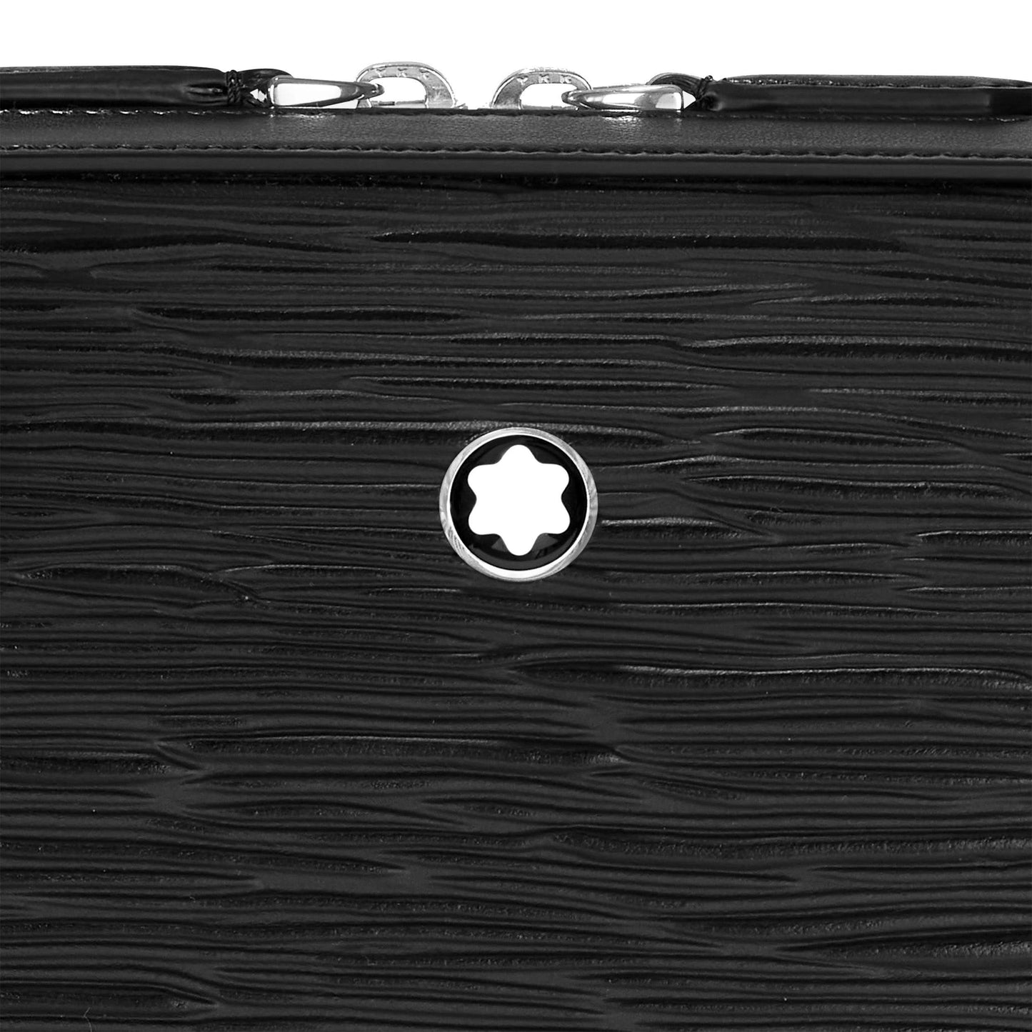 Montblanc Meisterstück 4810 schwarze schlanke Dokumententasche 130912