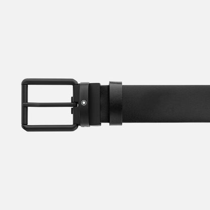 Montblanc Gürtel 35mm PVD-Dornschließe schwarz wendbar schwarz/braun 131187