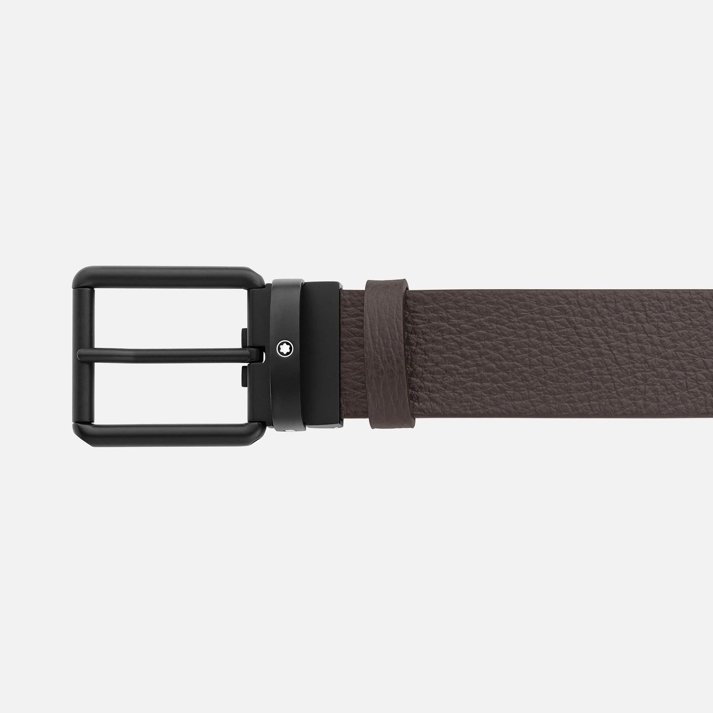 Montblanc Gürtel 35mm PVD-Dornschließe schwarz wendbar schwarz/braun 131187