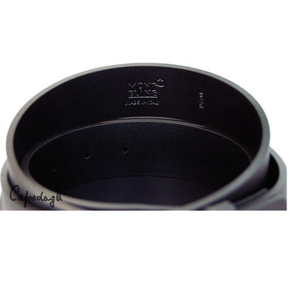 Montblanc Gürtel Classic Line M Signature schwarz 109771