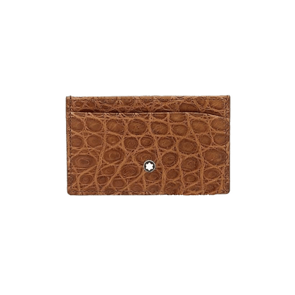Montblanc 3-Fach-Etui Meisterstück Atelier Alligator braun 113723