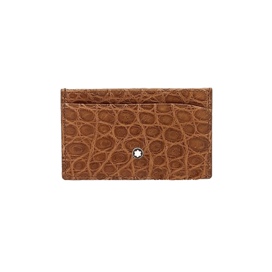 Montblanc 3-Fach-Etui Meisterstück Atelier Alligator braun 113723