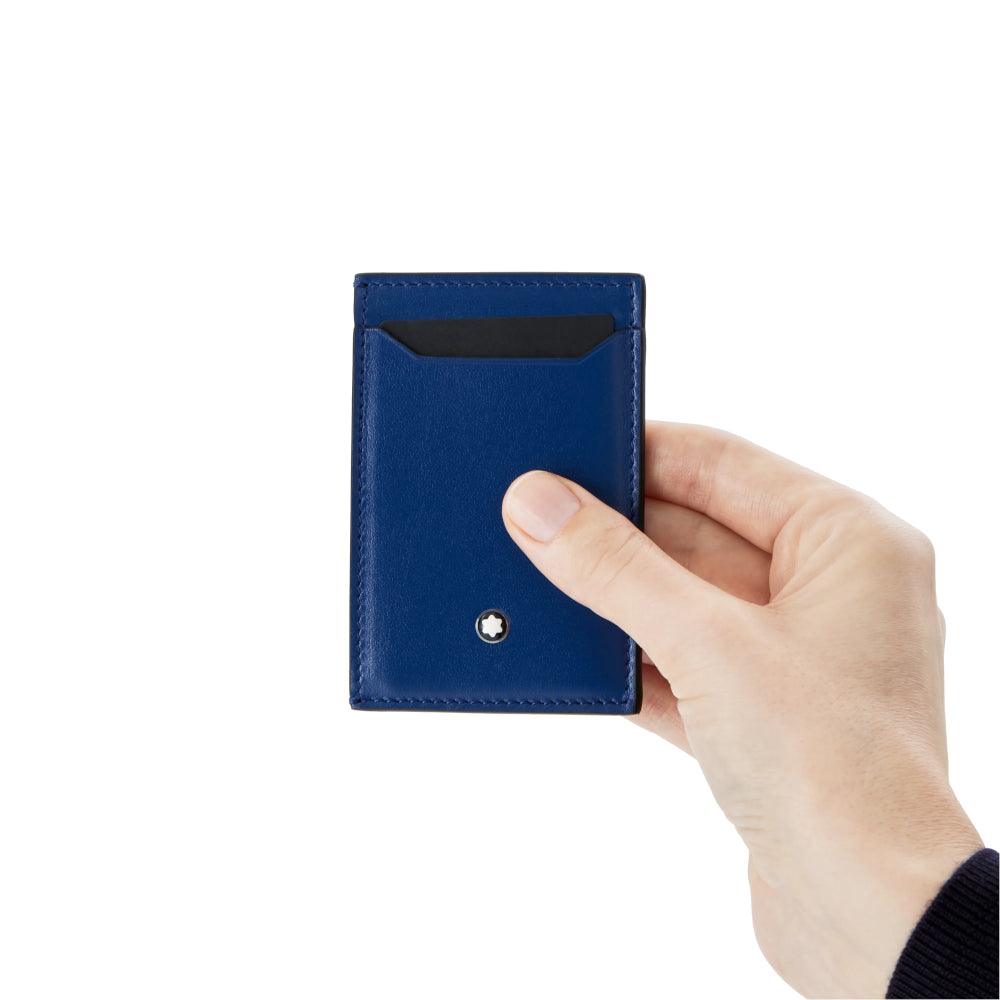 Montblanc Etui 3 Fächer Meisterstück blau 129684
