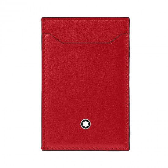 Montblanc Etui 3 Fächer Meisterstück rot 129685
