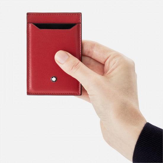Montblanc Etui 3 Fächer Meisterstück rot 129685