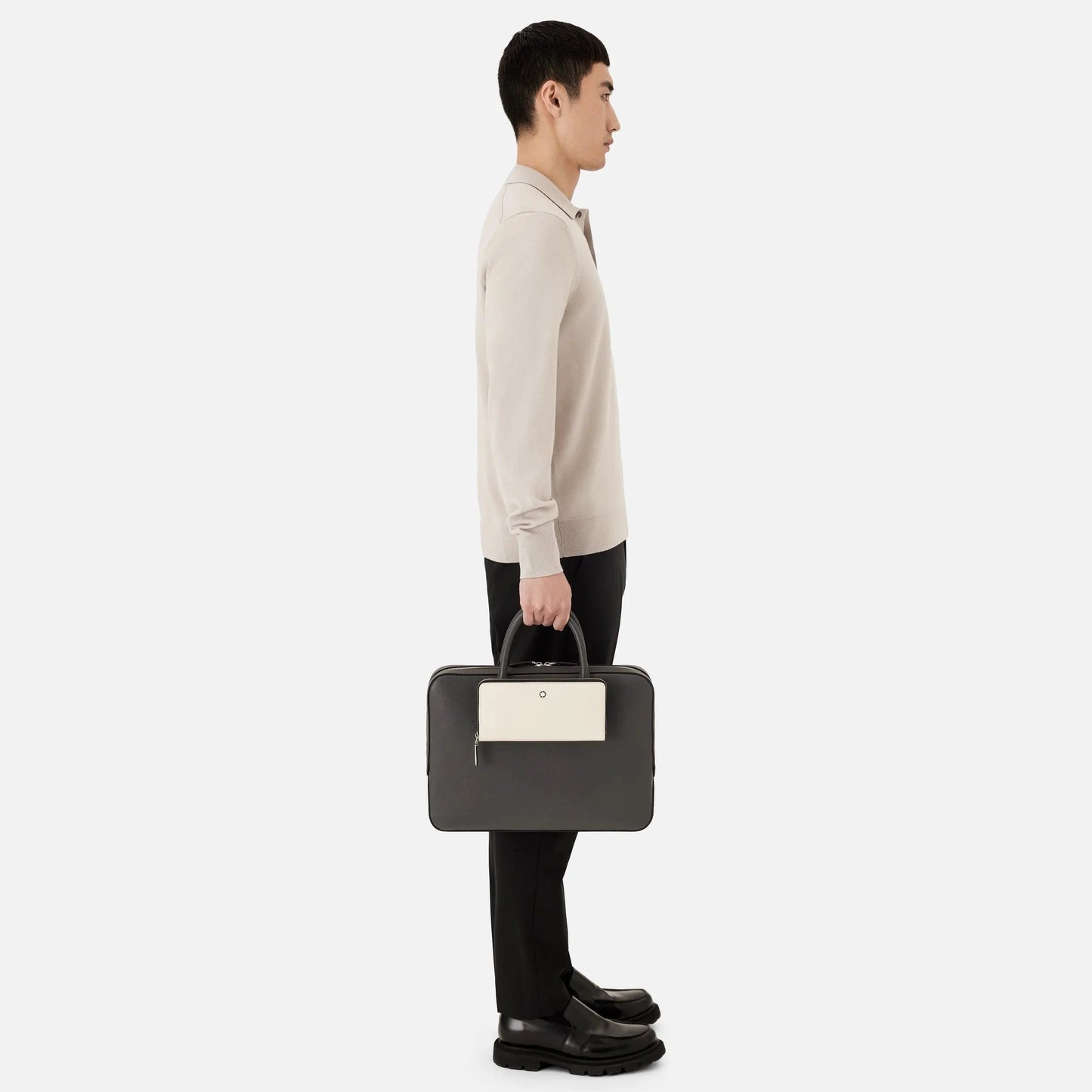 Montblanc Sartorial Elfenbein-Handyhülle 130834