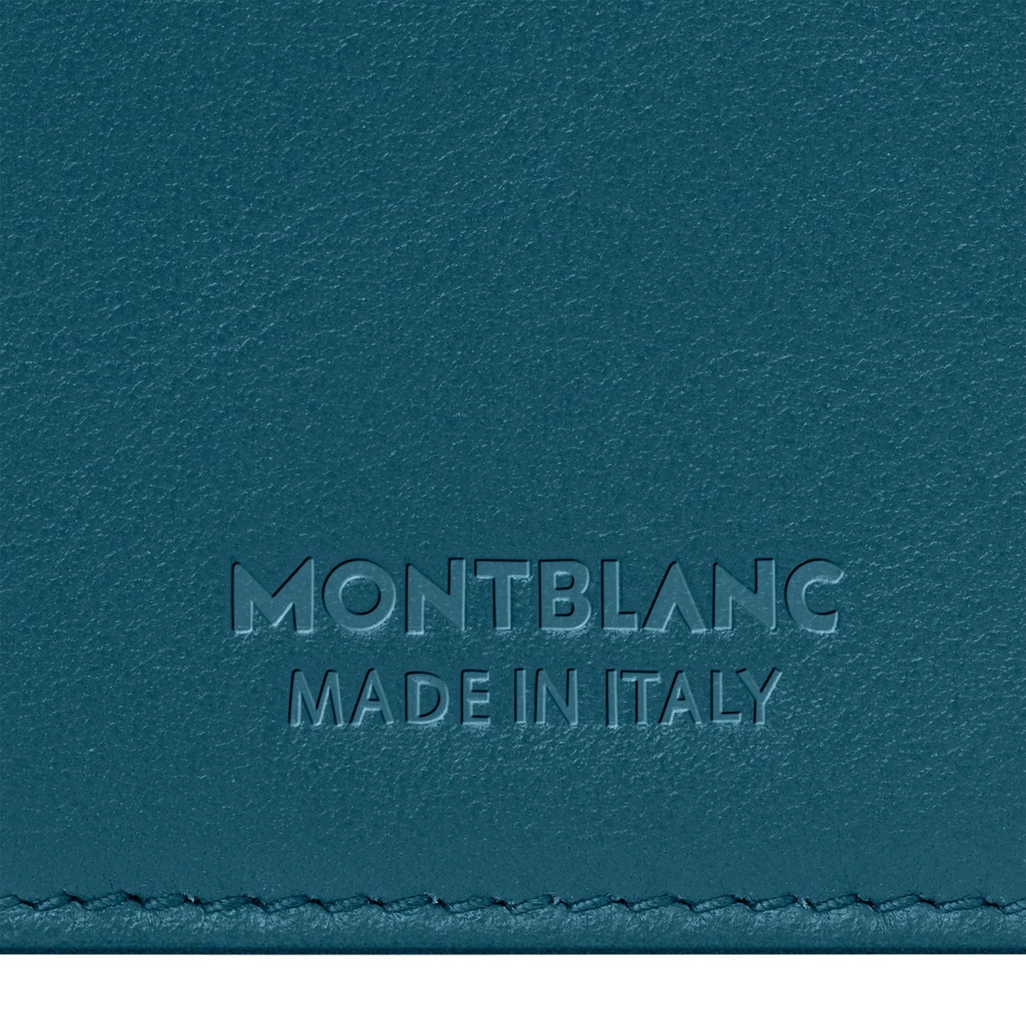 Montblanc Reisepassetui Meisterstück Selection Soft Petrolblau 131263