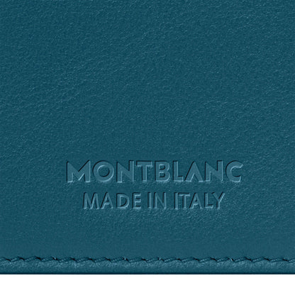 Montblanc Reisepassetui Meisterstück Selection Soft Petrolblau 131263