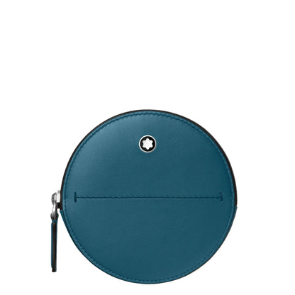 Montblanc runde Etui Meisterstück Selection Soft Ozeanblau 131261