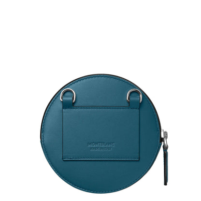Montblanc runde Etui Meisterstück Selection Soft Ozeanblau 131261